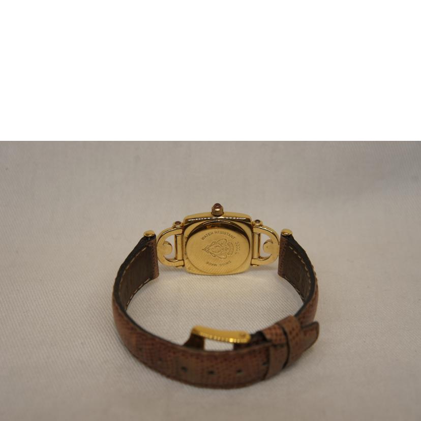 GUCCI グッチ/ホースビット2針QZ/レザーベルト/6300L//008****/Bランク/92