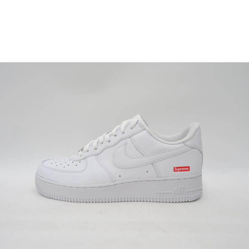NIKE×Supreme ナイキ×シュプリーム/Supremeエアフォース1LOW/WH/CU9225-100//Sランク/69