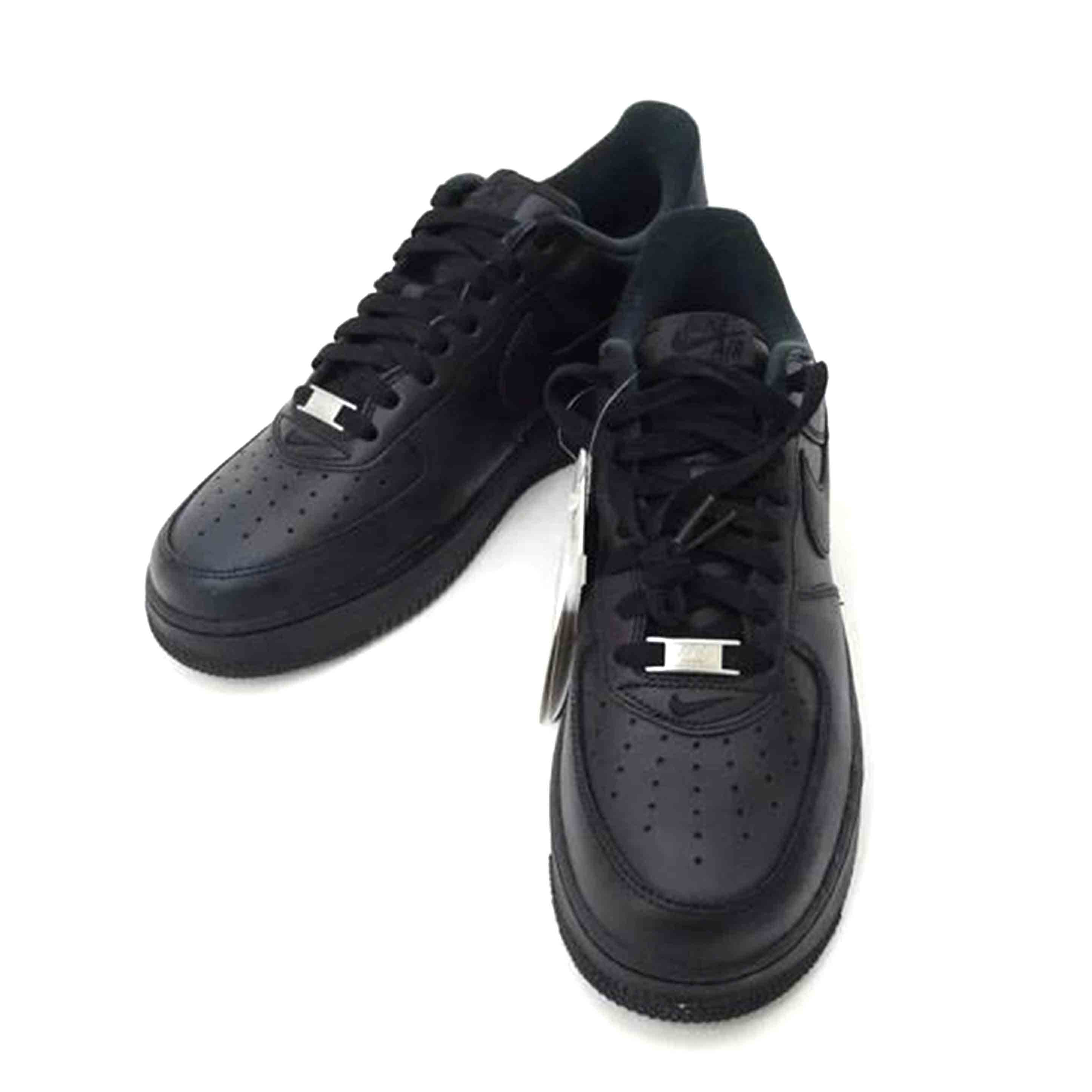 NIKE×Supreme ナイキ×シュプリーム/Supremeエアフォース1LOW/BK/CU9225-001//Sランク/69