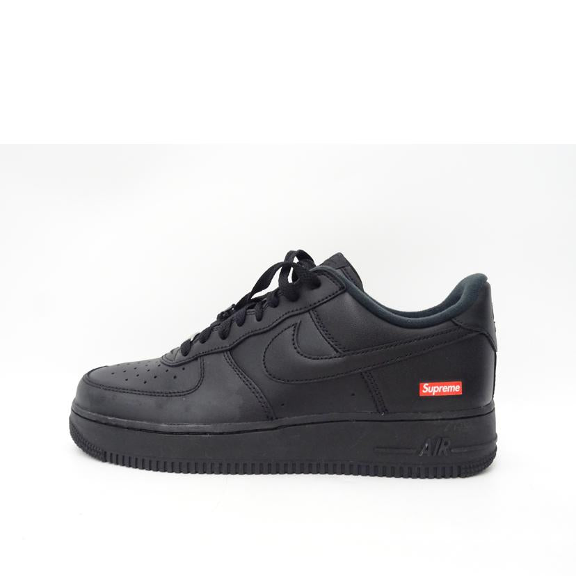 NIKE×Supreme ナイキ×シュプリーム/Supremeエアフォース1LOW/BK/CU9225-001//Sランク/69