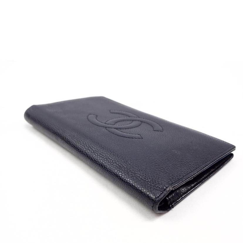 CHANEL シャネル/シャネル キャビアスキン 財布//964****/Bランク/62