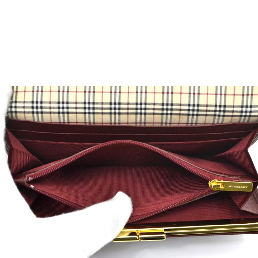 BURBERRY バーバリー/長財布/エンジ//ABランク/75