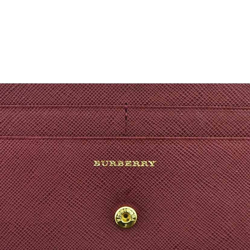 BURBERRY バーバリー/長財布/エンジ//ABランク/75