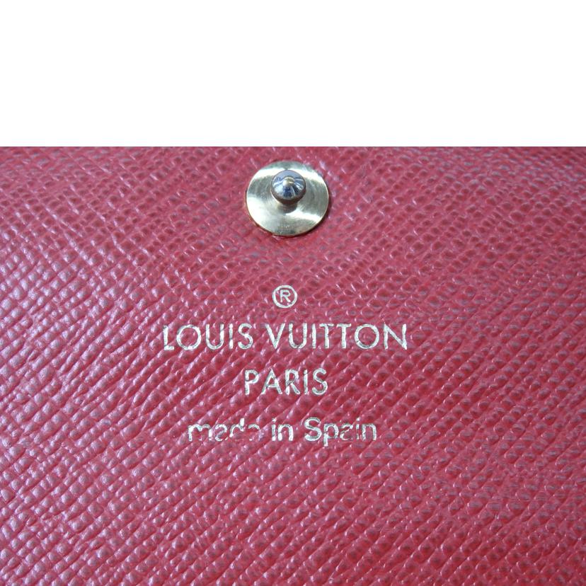 LV ルイ・ヴィトン/ポルトフォイユ・カイサ/ダミエ/エベヌ/N61221//CA1***/Bランク/76