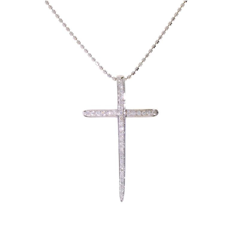 K18WGダイヤデザインクロスNC/7.1g//Aランク/93