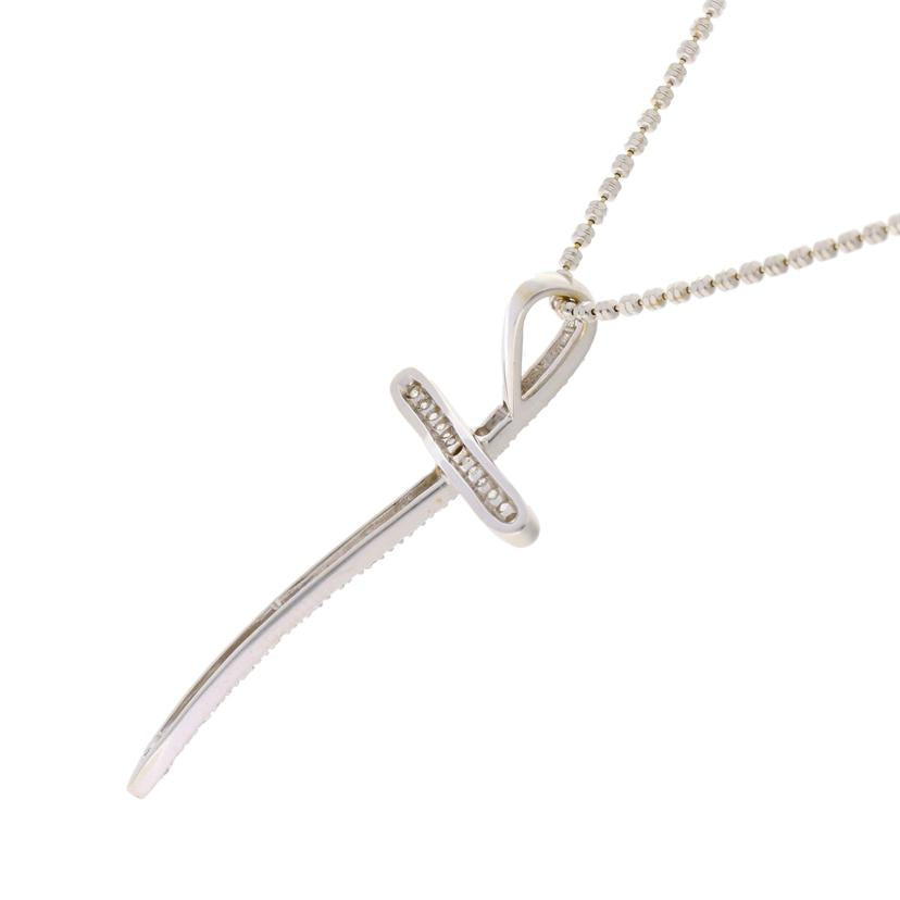 K18WGダイヤデザインクロスNC/7.1g//Aランク/93