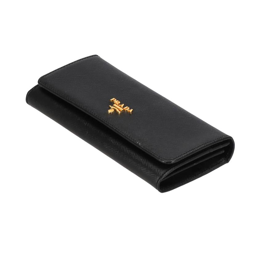 PRADA プラダ/サフィアーノフラップウォレット/パスケース付/1MH132//Aランク/91