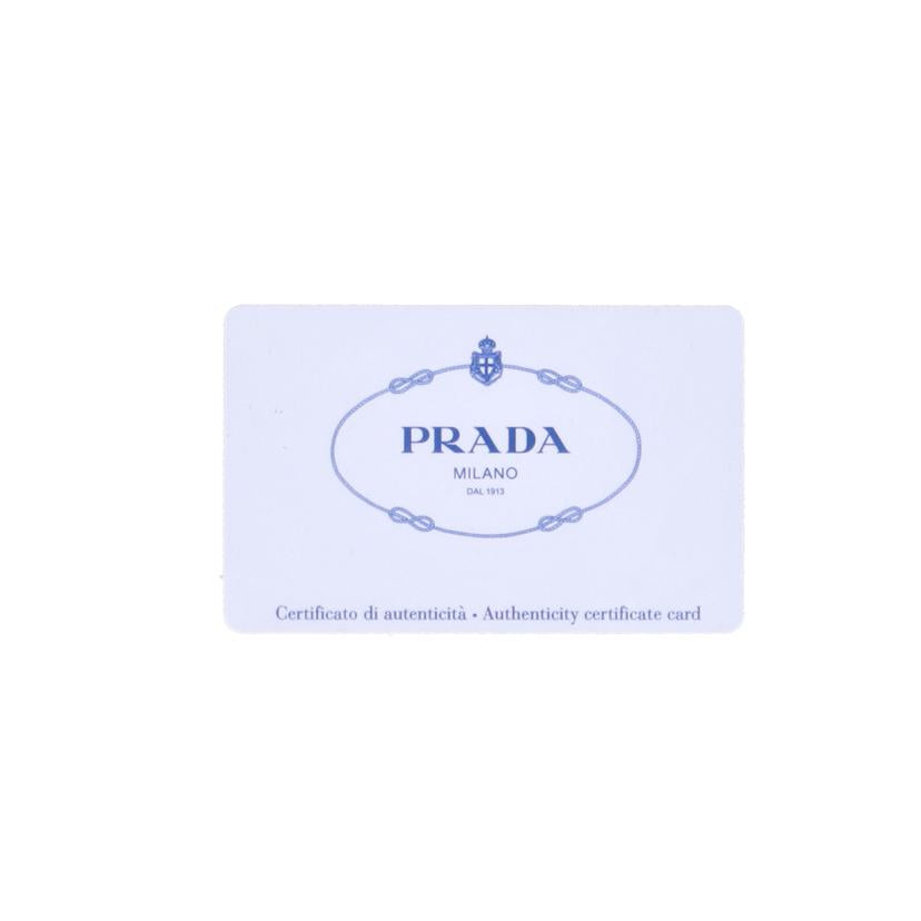PRADA プラダ/サフィアーノフラップウォレット/パスケース付/1MH132//Aランク/91