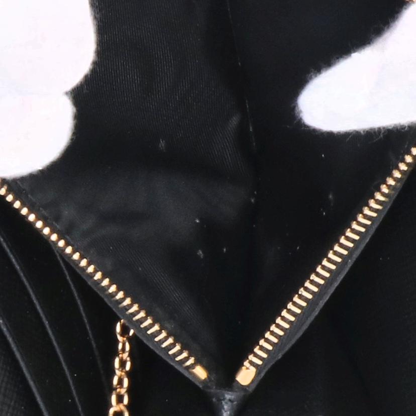 PRADA プラダ/サフィアーノフラップウォレット/パスケース付/1MH132//Aランク/91