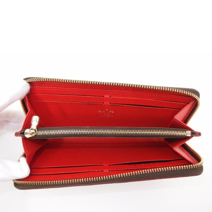 LOUIS VUITTON/ポルトフォイユ・クレマンス/モノグラム/レッド/M62940//GI3***/ABランク/69