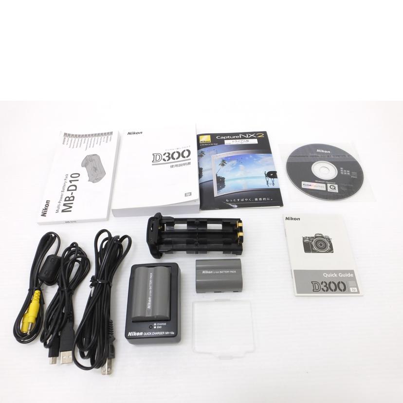 NIKON NIKON/D300ボディ+MD付/D300 MD-D10//2100764/Bランク/88