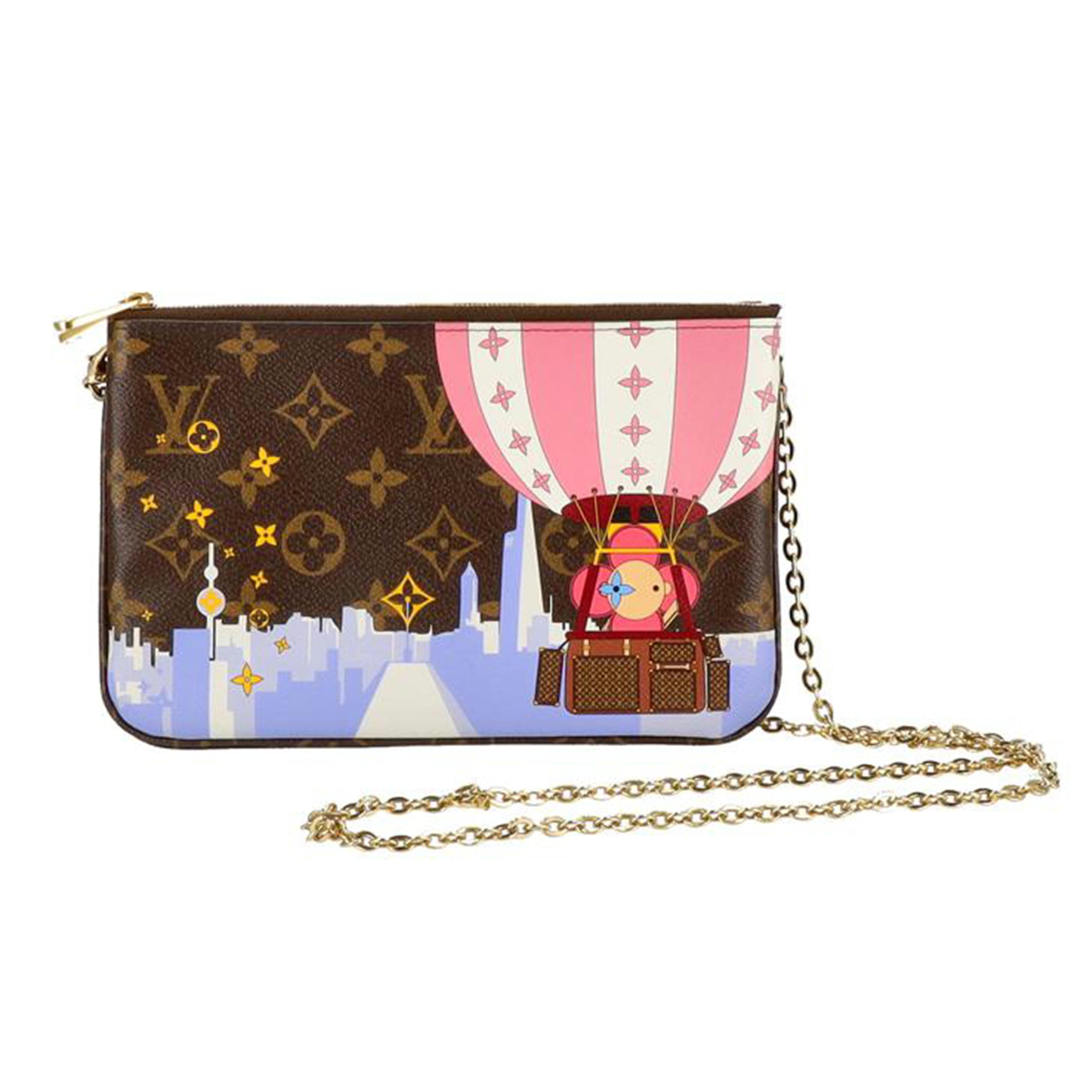 LV ルイヴィトン/ポシェットドゥールジップ/モノグラムヴィヴィエンヌ/M68486//MI3***/Aランク/75