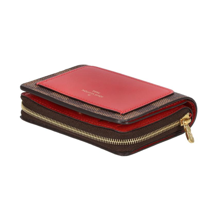 LOUIS VUITTON ルイヴィトン/ポルトフォイユ・ルー/ダミエ/ルージュ/N60500//RFI*/Aランク/91