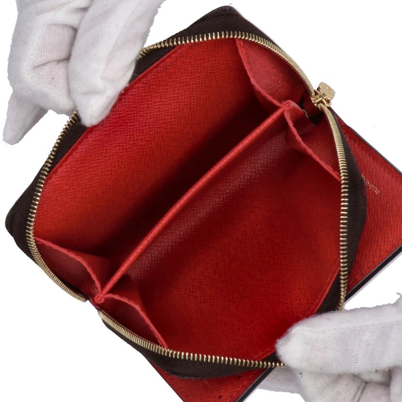 LOUIS VUITTON ルイヴィトン/ポルトフォイユ・ルー/ダミエ/ルージュ/N60500//RFI*/Aランク/91