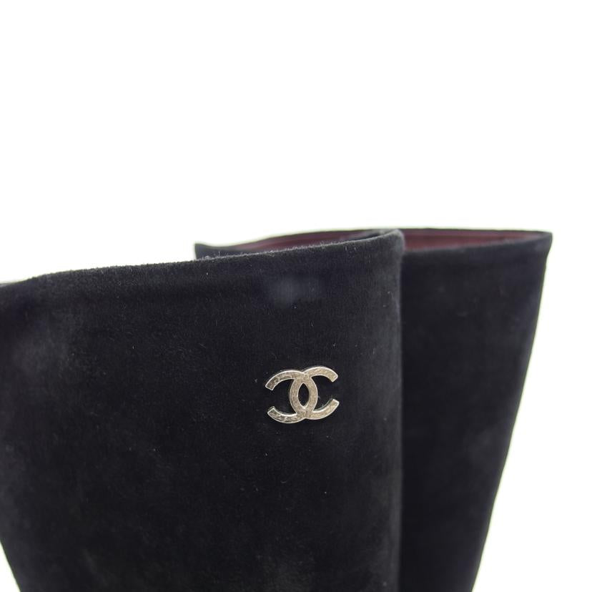 CHANEL シャネル/ココマーク スエードロングブーツ/37 1/2/G32212//約24******/ABランク/04