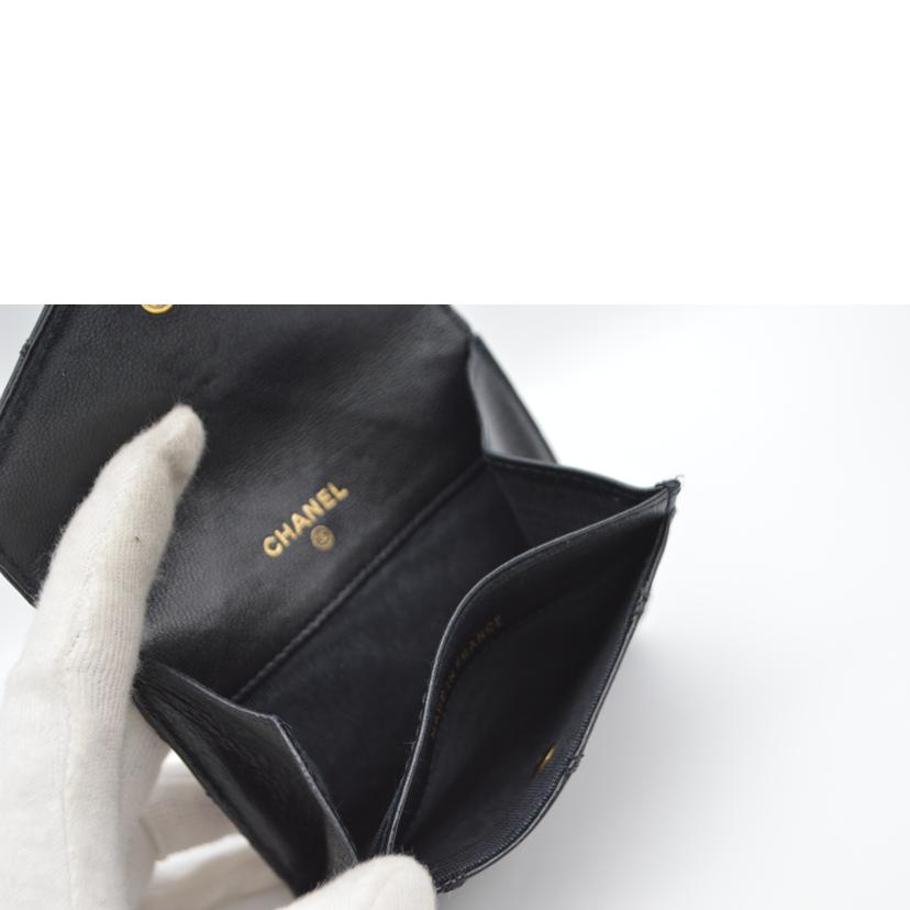 CHANEL シャネル/ココマークビコローレレザーコインケース//056****/Bランク/89