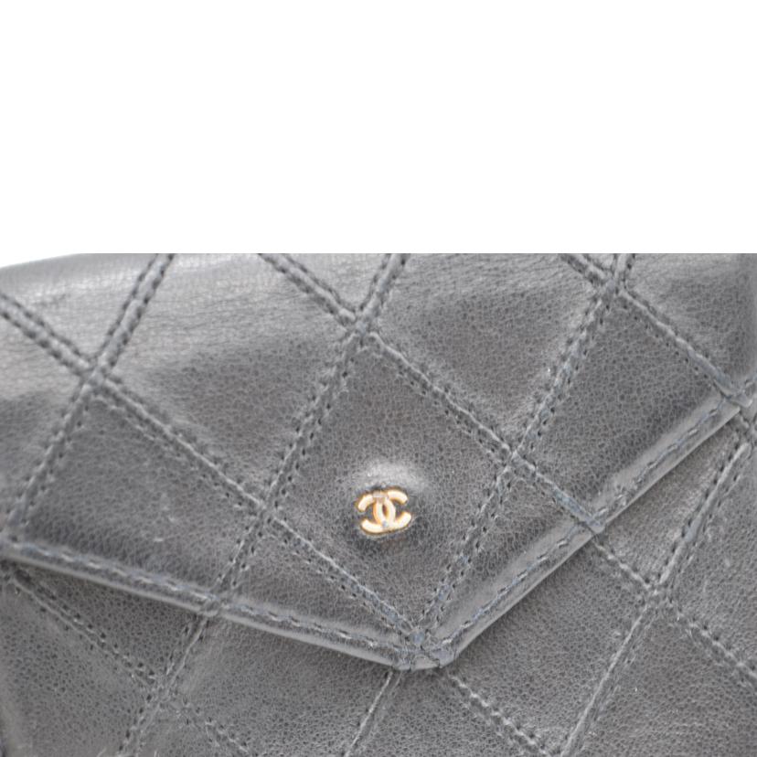 CHANEL シャネル/ココマークビコローレレザーコインケース//056****/Bランク/89