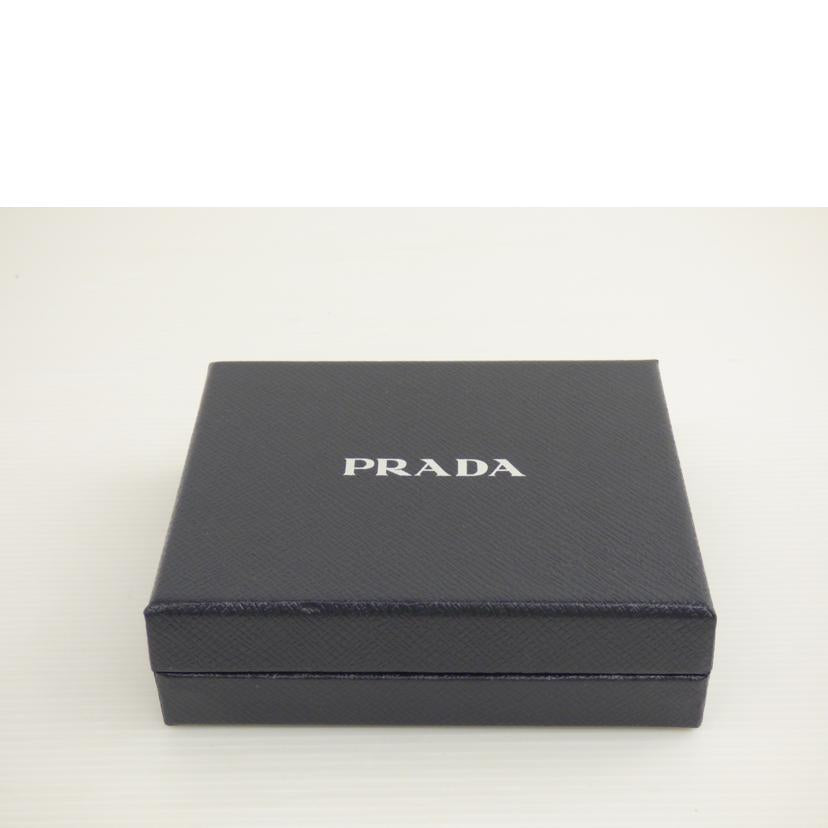 PRADA プラダ/サフィアーノ/レザー2つ折りコンパクト財布/1MV204//Aランク/64