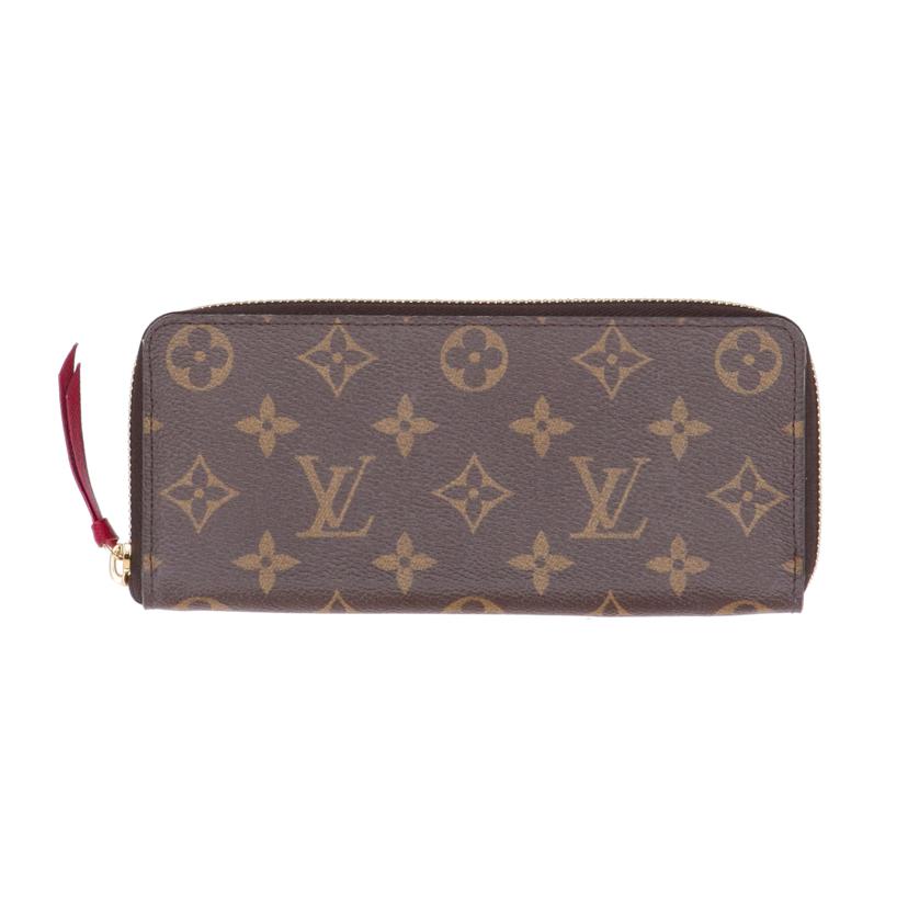 LOUIS VUITTON ルイヴィトン/ポルトフォイユ・クレマンス/モノグラム/ヒューシャピンク/M60742//GI0***/Aランク/91