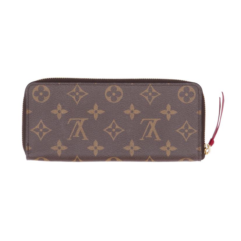 LOUIS VUITTON ルイヴィトン/ポルトフォイユ・クレマンス/モノグラム/ヒューシャピンク/M60742//GI0***/Aランク/91