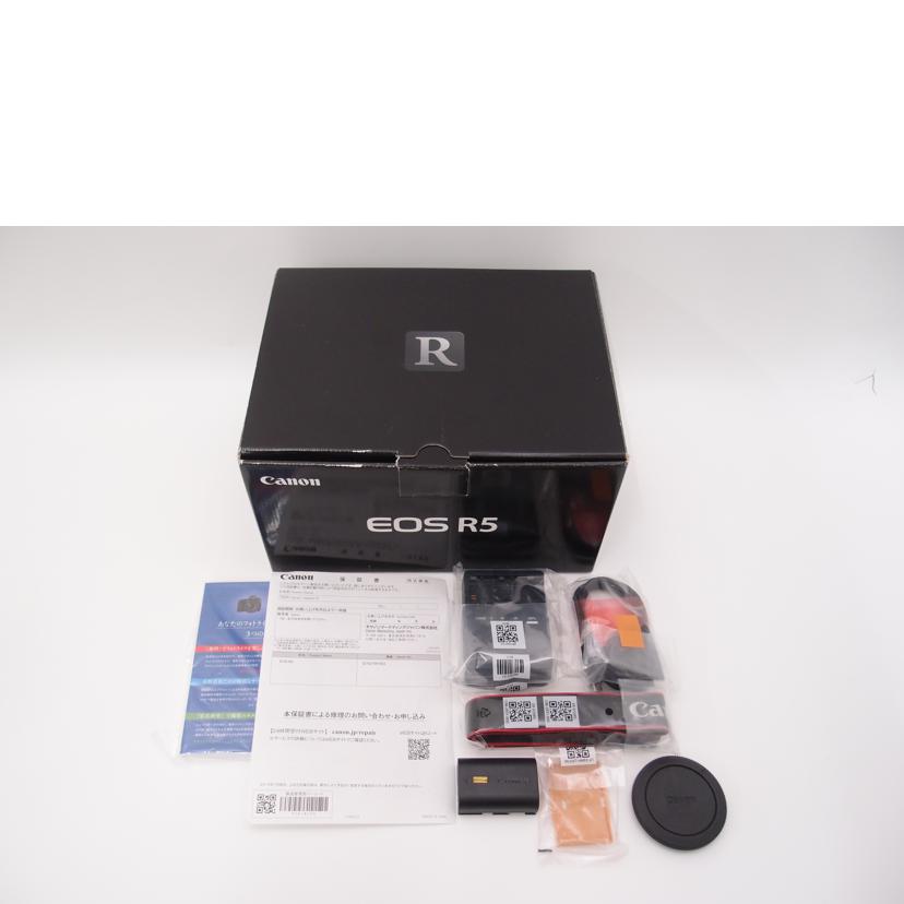 Canon キャノン/ミラーレス一眼レフカメラ ボディ/EOS R5//021021001022/Aランク/19