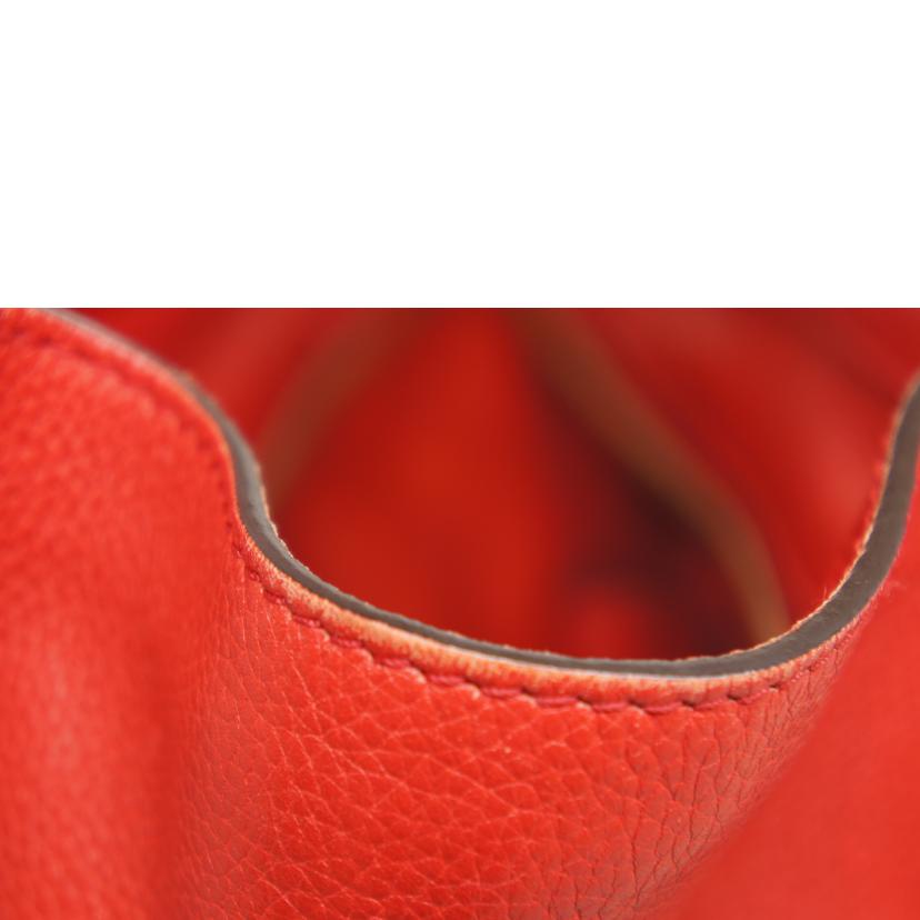 CELINE セリーヌ/ラゲージマイクロショッパーレッド//Bランク/92