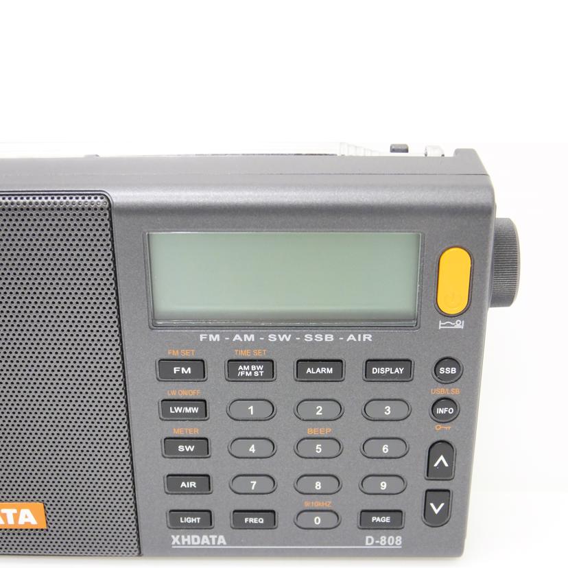XHDATA XHDATA/ポータブルラジオ/D-808/D-808//B-1806002145/ABランク/88