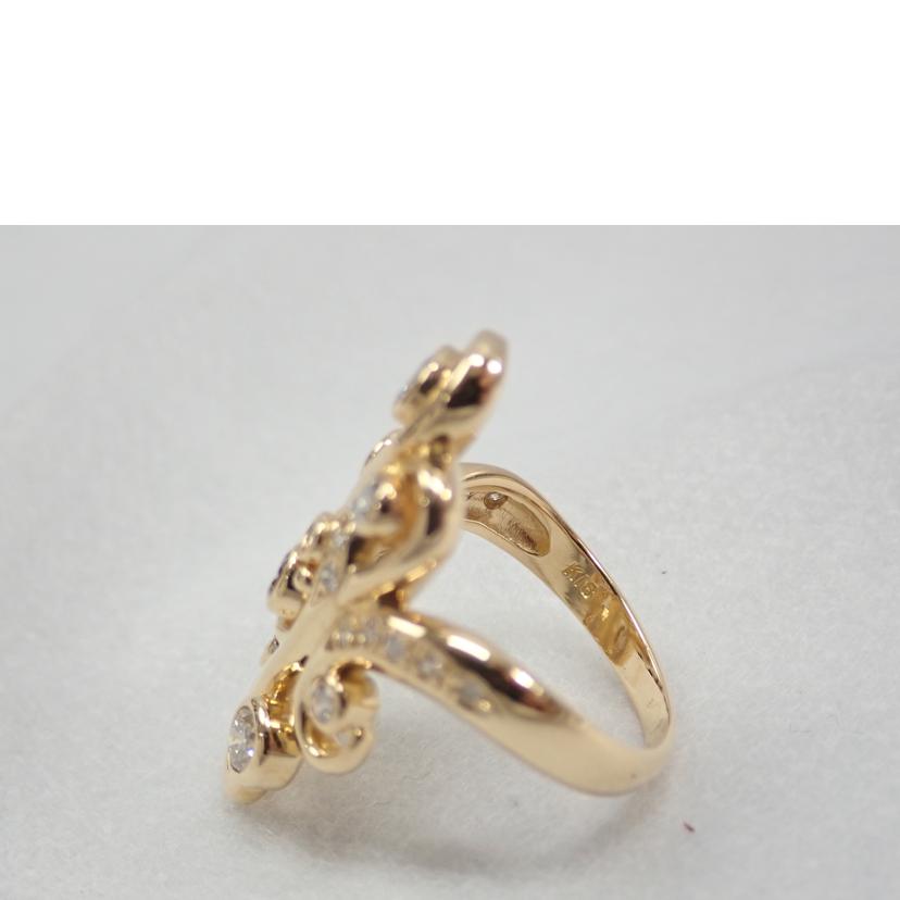 8.2g/K18ダイヤR#10/1.00ct//Aランク/62