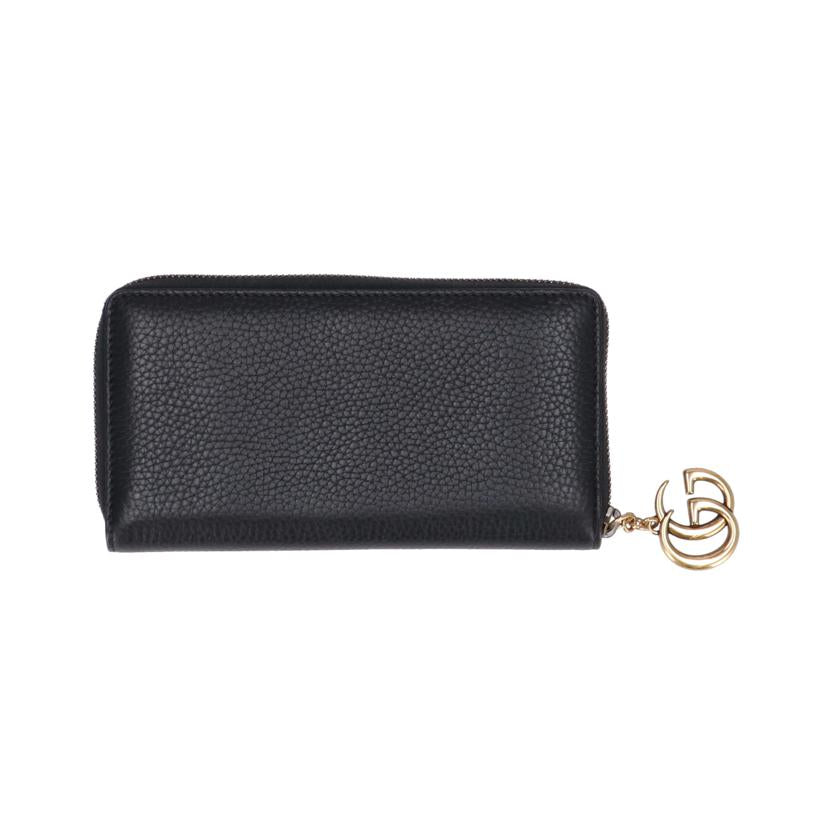 GUCCI グッチ/GGマーモントラウンドジップ長財布/409392//Aランク/75