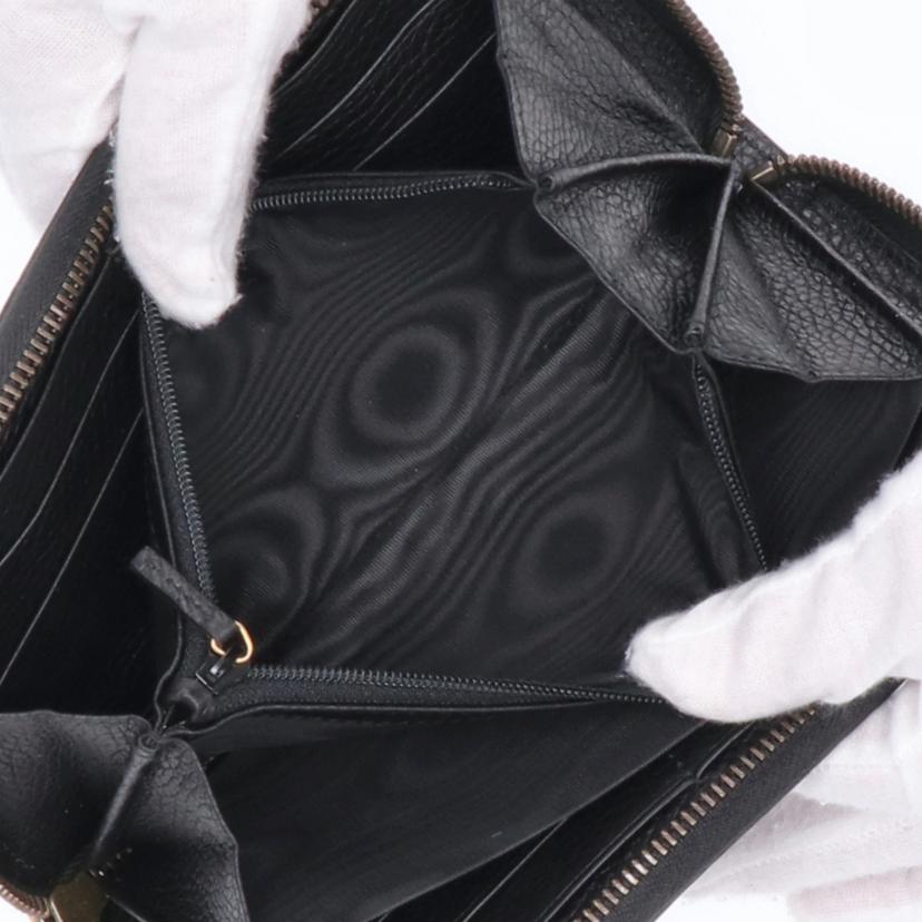 GUCCI グッチ/GGマーモントラウンドジップ長財布/409392//Aランク/75