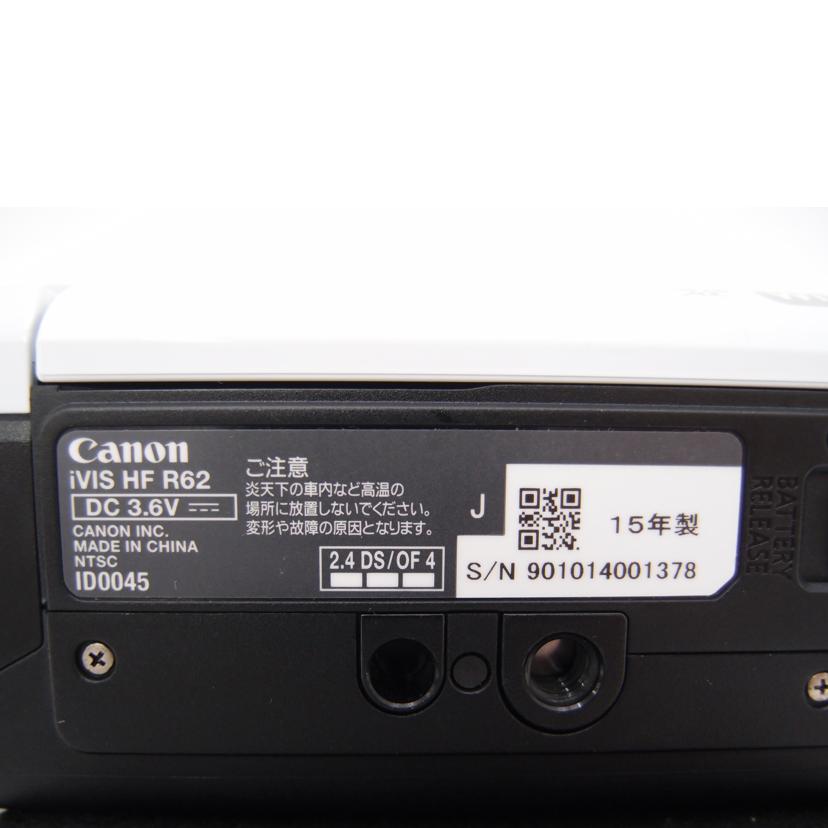 Canon キャノン/デジタルビデオカメラ/iVIS HF R62//901014001378/ABランク/19