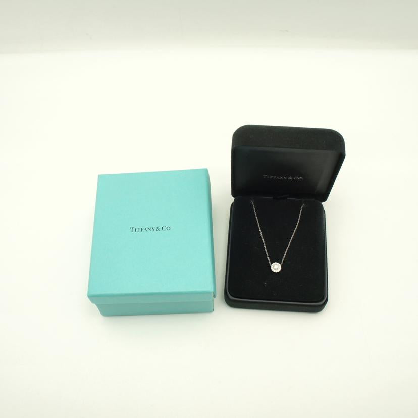 TIFFANY&Co. ティファニー/PT950ソレストダイヤネックレス//Aランク/77