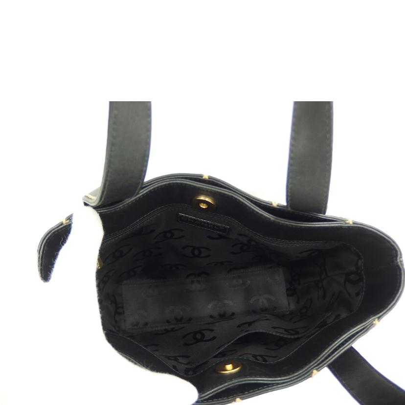 CHANEL シャネル/ワイルドスティッチトート/黒//897****/Bランク/82