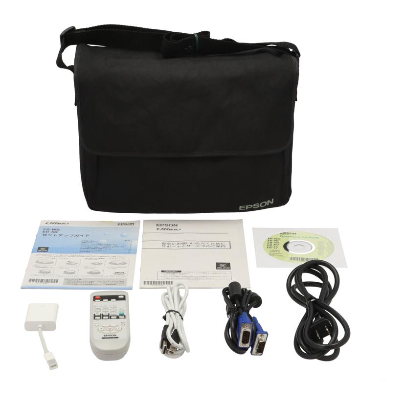 EPSON エプソン/プロジェクター/EB-W8//M56F030375L/Bランク/62