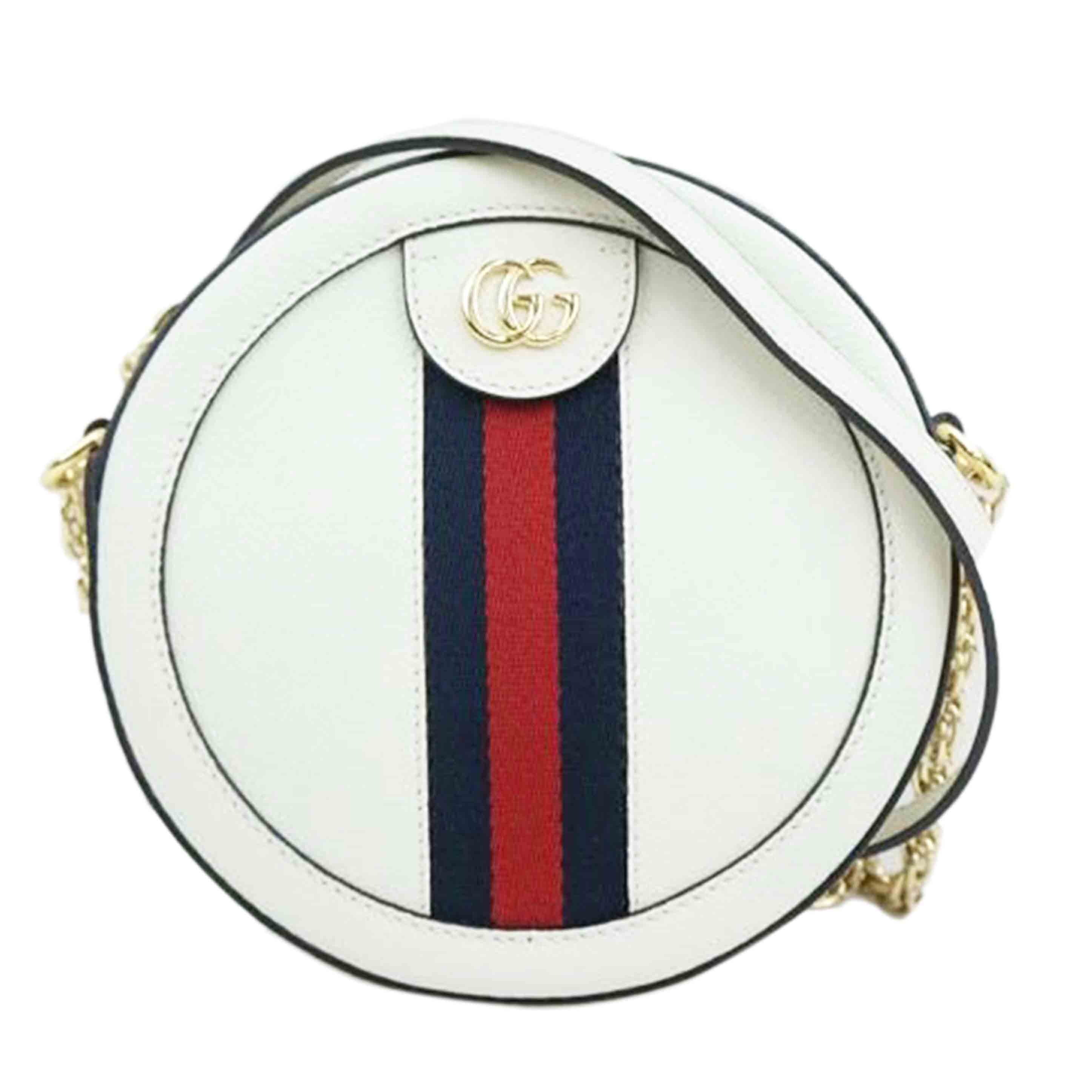 GUCCI グッチ/オフディア ミニラウンドチェーンショルダー/550618//213***/Aランク/67