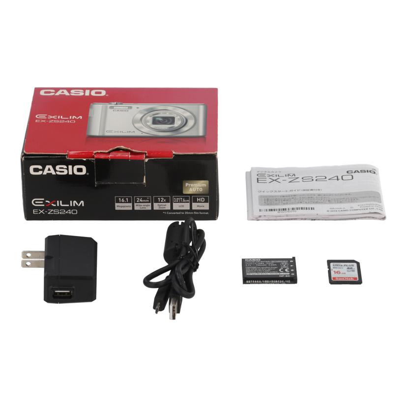 CASIO カシオ /デジタルカメラ/EXILIM/EX-ZS240//11001576A/Bランク/64