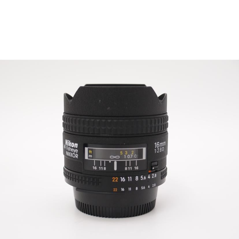 Nikon ニコン/交換レンズ/Ai AF Fisheye-Nikkor 16mm f/2.8D//623441/ABランク/69
