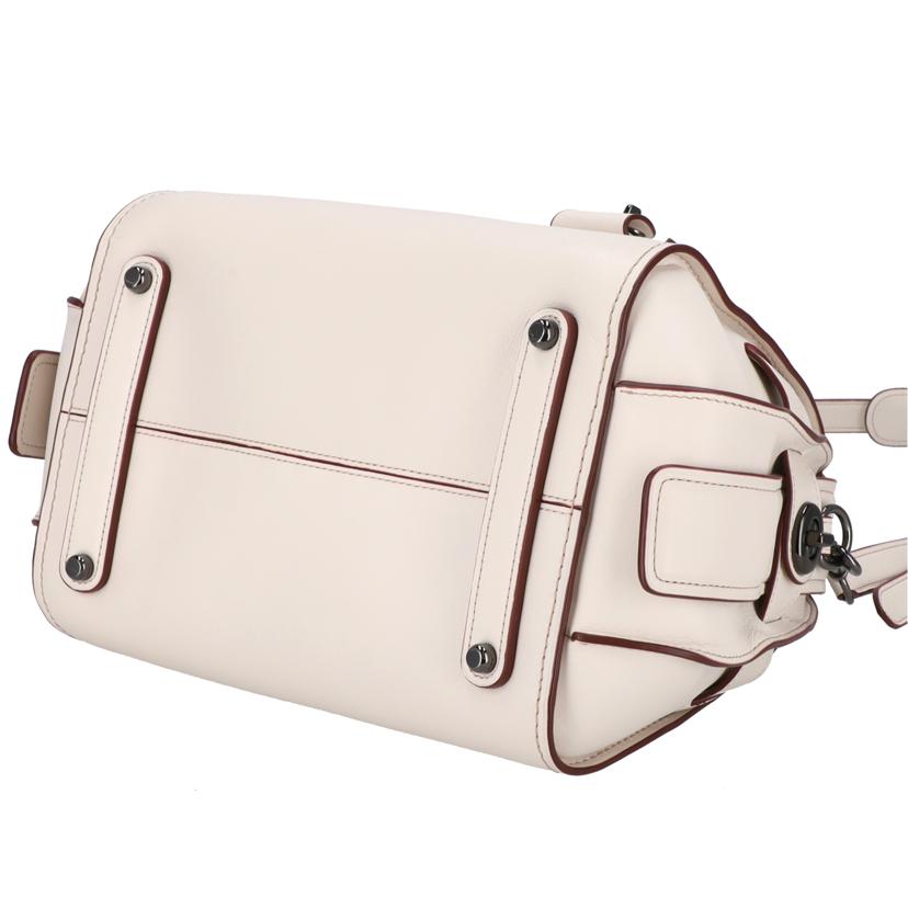 COACH コーチ/2WAYレザーバッグ/37212//K15**/Aランク/91