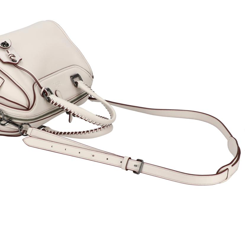 COACH コーチ/2WAYレザーバッグ/37212//K15**/Aランク/91