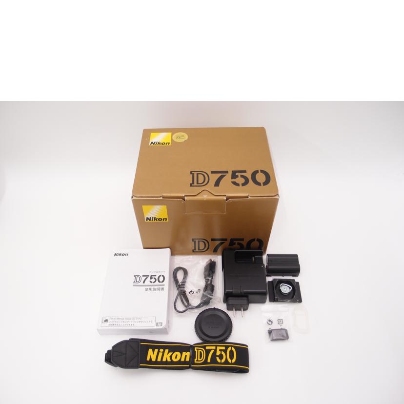 Nikon ニコン/デジタル一眼レフカメラ ボディ/D750//2076125/ABランク/69