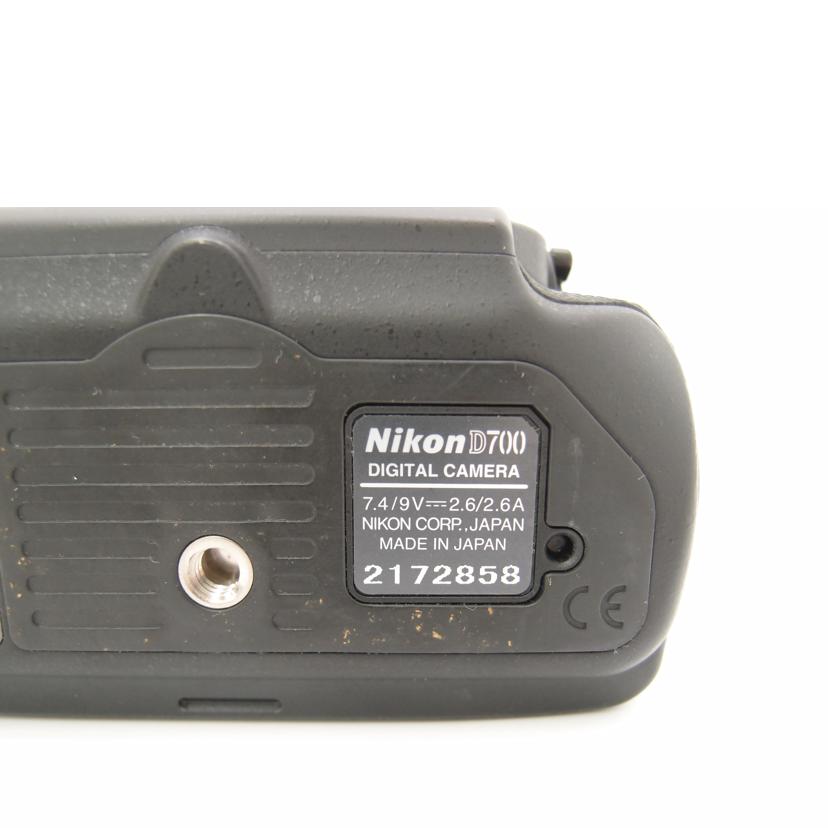 Nikon ニコン/デジタル一眼レフカメラ ボディ/D700//2172858/ABランク/69
