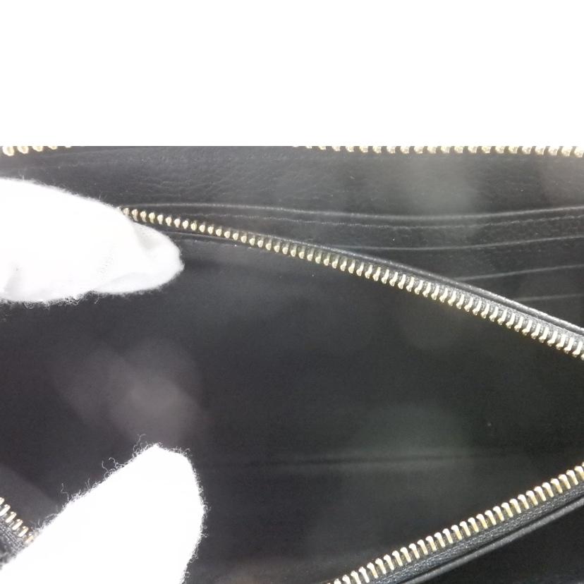 LV ルイヴィトン/ジッピー・ウォレット/モノグラム・アンプラント/ノワール/M61864//RFI****/Aランク/84