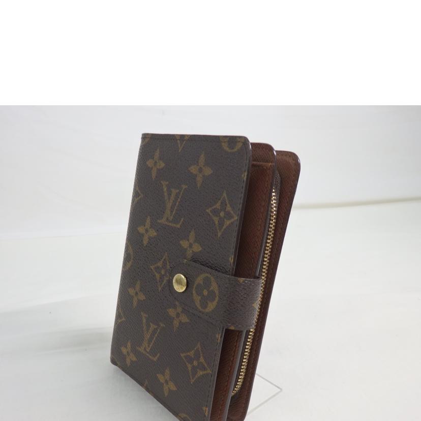 LV ルイヴィトン/ポルト・パピエ・ジップ/モノグラム/M61207//SP0***/Aランク/84