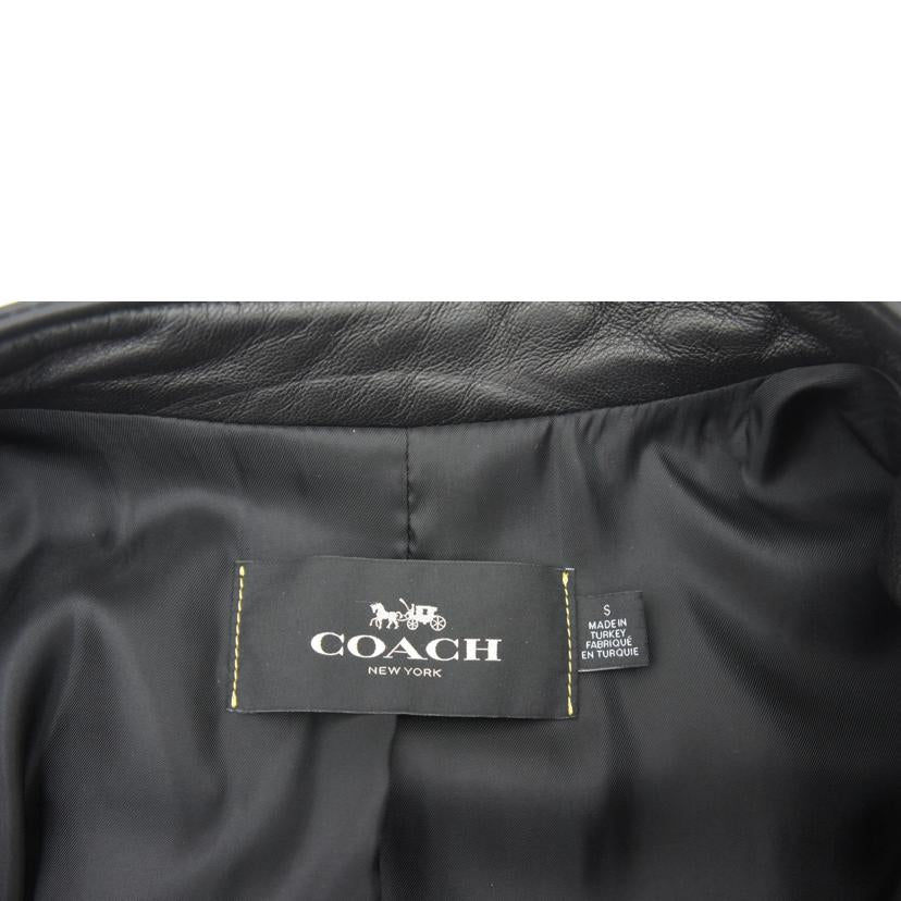 COACH コーチ/アップタウンレザージャケット/33830//E1784/Aランク/94