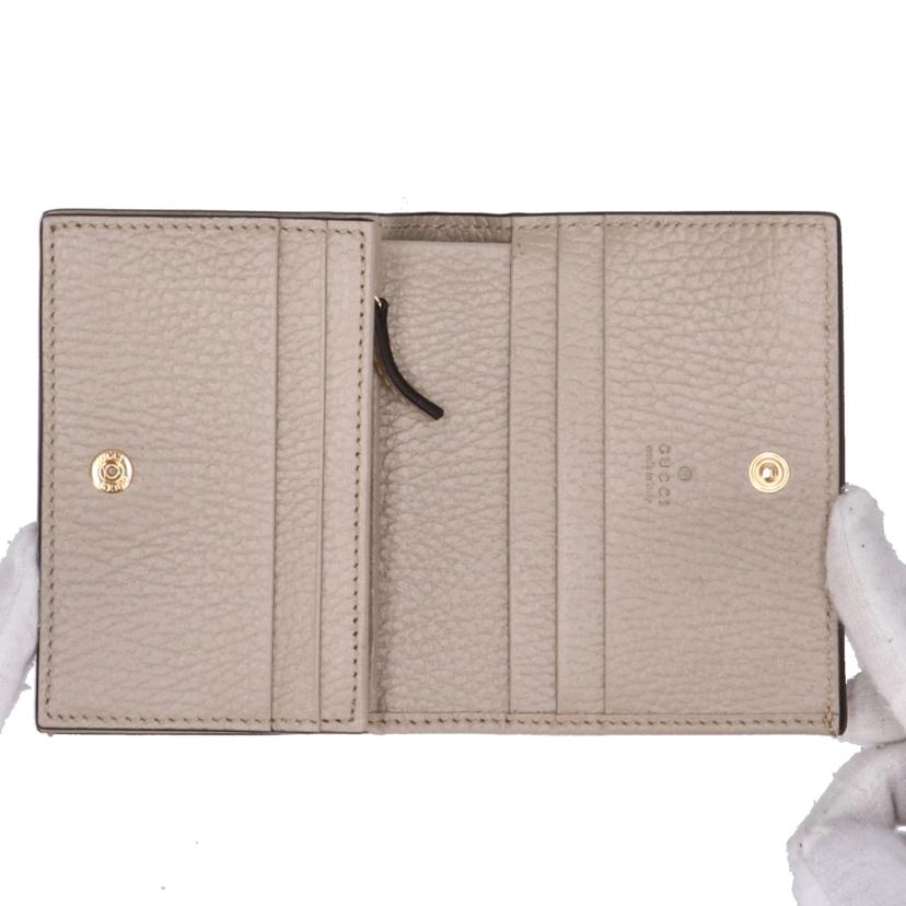 GUCCI グッチ/ダブルG コンパクトウォレット/658610//203***/SAランク/70