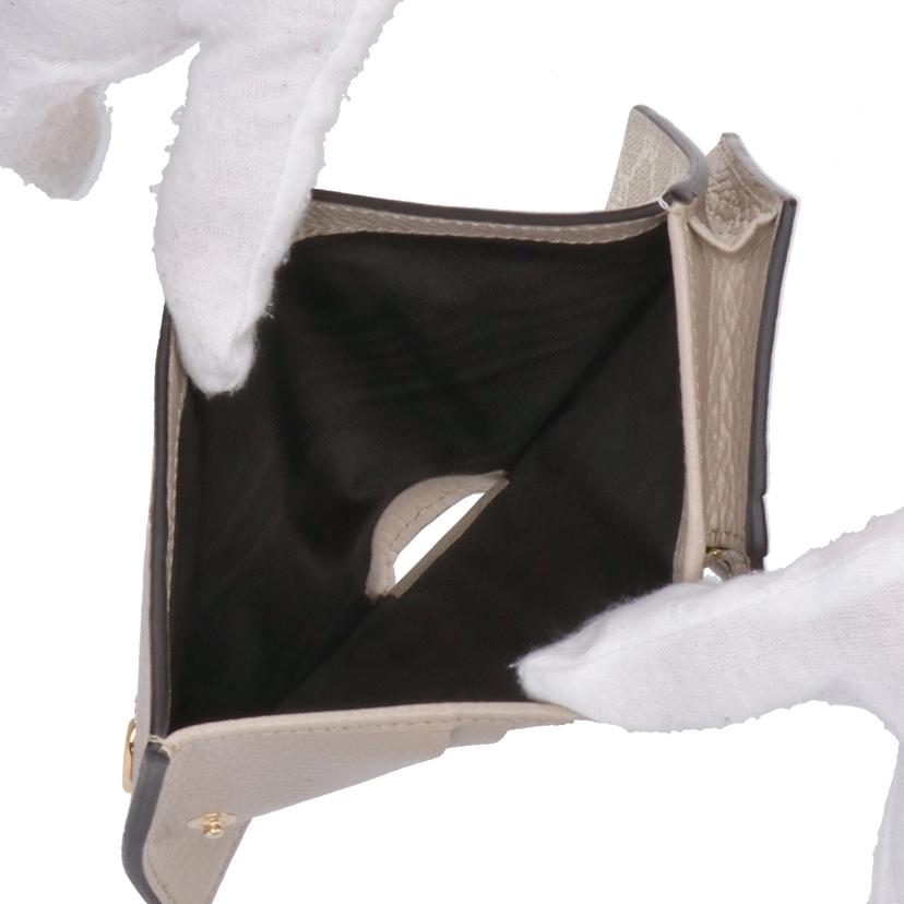 GUCCI グッチ/ダブルG コンパクトウォレット/658610//203***/SAランク/70