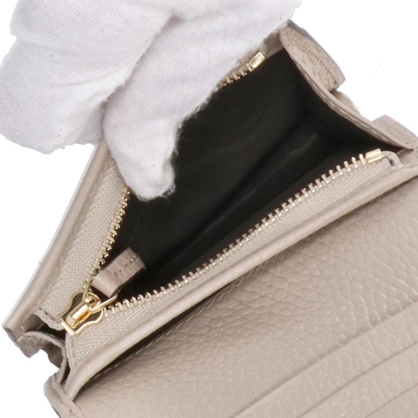 GUCCI グッチ/ダブルG コンパクトウォレット/658610//203***/SAランク/70