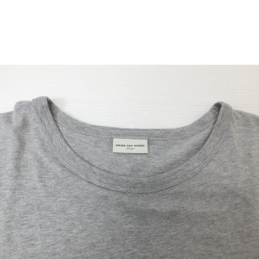DRIES VAN NOTEN ドリスヴァンノッテン/クールネックTシャツ/グレー//ABランク/88