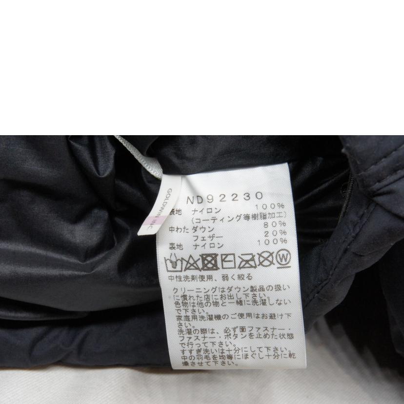 THE NORTH FACE ノースフェイス/キャンプシエラショートダウンジャケットブラック/ND92230//ABランク/92