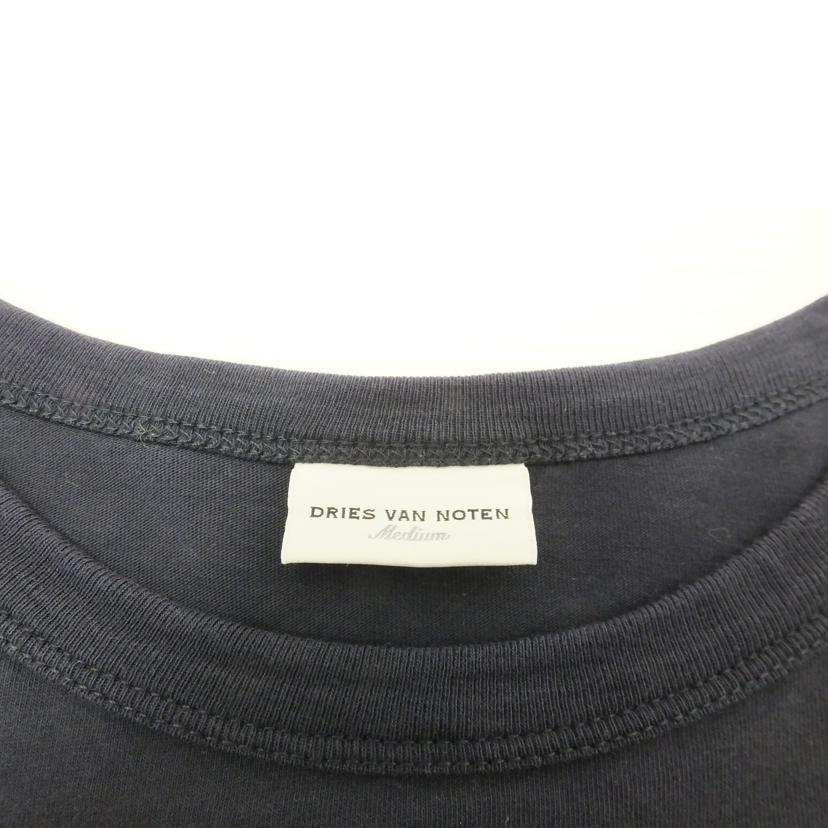 DRIES VAN NOTEN ドリスヴァンノッテン/クールネックTシャツ/ネイビー//ABランク/88